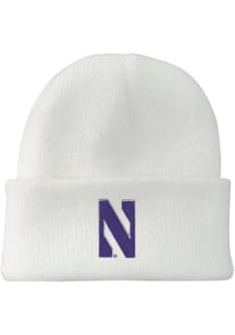 LogoFit Northwestern Wildcats North Pole Baby Knit Hat - White