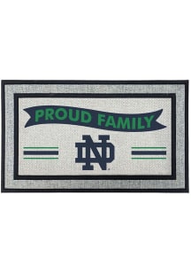 Notre Dame Fighting Irish Proud Family 18x30 Door Mat