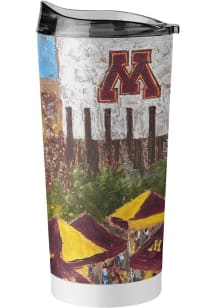 Logo Brands Minnesota Golden Gophers  Stainless Steel Tumbler -