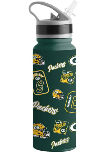 Green Bay Packers 25 OZ Stainless Steel Bottle - Green