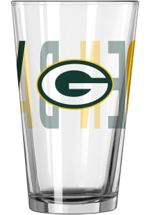 Green Bay Packers Overtime Pint Glass - White