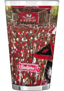 Wisconsin Badgers  Pint Glass -