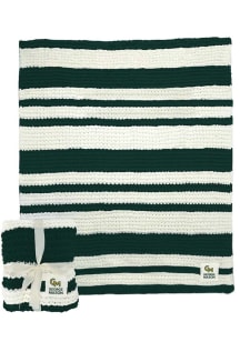 George Mason University  Raschel Throw Blanket - Green