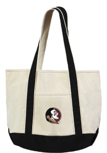 Florida State Seminoles White Canvas Tote