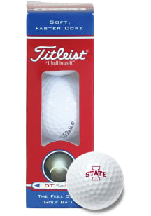 Iowa State Cyclones Titleist 3PK Sleeve Golf Balls