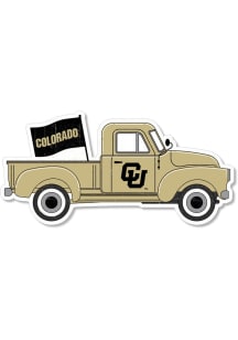 Colorado Buffaloes 2" Truck Dizzler Stickers - Black