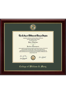 William & Mary Tribe Masterpiece Medallion Diploma Frame - Brown