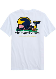 Michigan Wolverines White whale Short Sleeve T Shirt