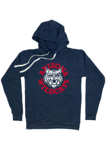Homefield Arizona Wildcats Mens Navy Blue Throwback Fashion Hood
