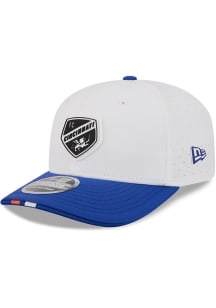 New Era FC Cincinnati 2026 MLS Kick Off 2T 9SEVENTY Stretch Snap Adjustable Hat - White
