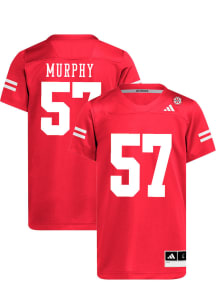 Ashton Murphy   Nebraska Cornhuskers Red NIL Name And Number Football Jersey