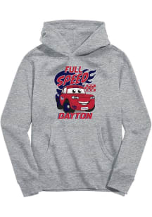 Vive La Fete Dayton Flyers Youth Grey Full Speed Long Sleeve Hoodie