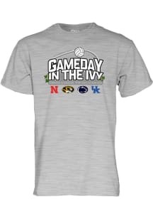 Blue 84  Grey Heather Gameday in the Ivy Short Sleeve T Shirt