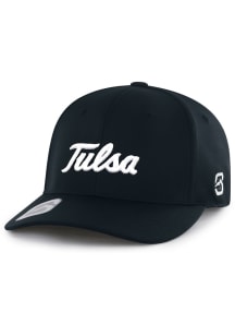 Summit Sportswear Tulsa Golden Hurricane Mens Black The S Flex Hat