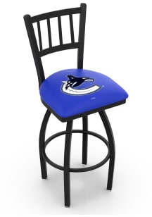Vancouver Canucks Swivel Counter Pub Stool - Black