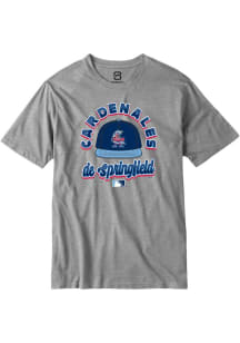 Summit Sportswear Springfield Cardinals Grey COPA 2025 Short Sleeve T Shirt