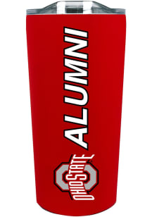 Ohio State Buckeyes 18oz Soft Touch Alumni Stainless Steel Tumbler - Red