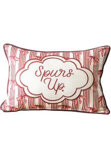 South Carolina Gamecocks Bow Throw Pillow - Red