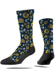 Drexel Dragons Strideline Tropical Mens Crew Socks