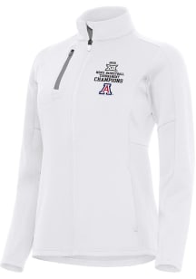 Antigua Arizona Wildcats Womens White 2026 Big 12 Men's Basketball Champs Generation Light Weight..