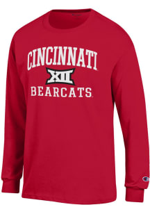 Champion Cincinnati Bearcats Red B12 Arch Jersey Long Sleeve T Shirt