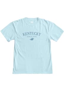 Blue 84 Kentucky Womens Blue Embroidered petey horse rider Short Sleeve T-Shirt