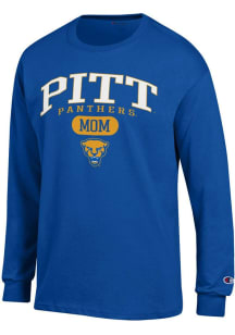 Champion Pitt Panthers Blue Pill Box Mom Jersey Long Sleeve T Shirt