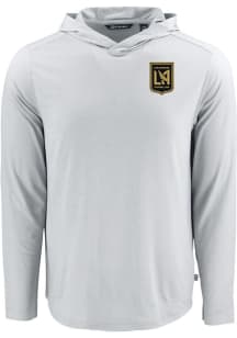 Cutter and Buck Los Angeles FC Mens Grey Coastline Eco Hood