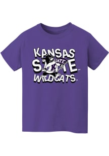 Vive La Fete K-State Wildcats Youth Purple Ian Short Sleeve T-Shirt