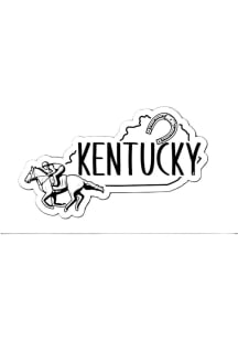 Kentucky Horseshoe Stickers - Black