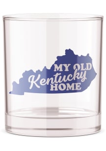 Kentucky southern inspired designs Rock Glass - Blue