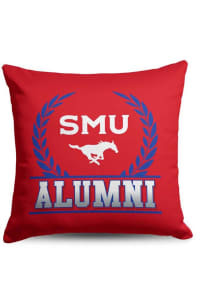 SMU Mustangs Alumni 18x18 Throw Pillow - Red