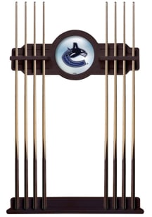 Vancouver Canucks Solid Wood Cue Rack Pool Table Accessories