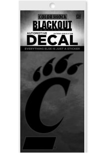 Cincinnati Bearcats Black Out Auto Decal - Black