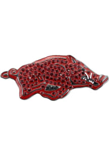 Arkansas Razorbacks Souvenir Logo Crystal Pin - Red
