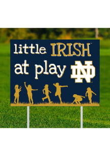 Notre Dame Fighting Irish Little Fans at Play Yard Sign - Green