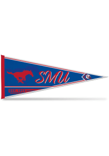 SMU Mustangs Line Est. 12x30 Pennant - Red