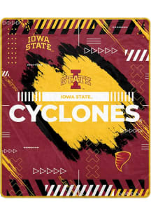 Iowa State Cyclones Game tech 60 x 72 Fleece Blanket - Cardinal
