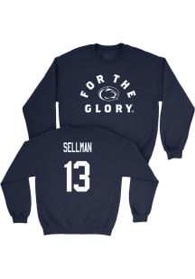 Emerson Sellman  Campus Ink Penn State Nittany Lions Youth Navy Blue NIL For The Glory Long Sleeve..