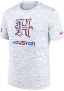 Nike Houston Texans White Sideline Rivalry Short Sleeve T Shirt