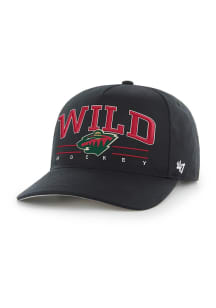 47 Minnesota Wild Roscoe Hitch Adjustable Hat - Black