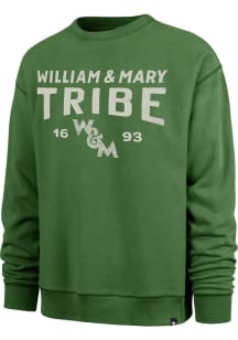 47 William & Mary Tribe Mens Green River Crew Long Sleeve Crew Sweatshirt