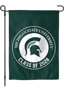Michigan State Spartans Class of 2028 Garden Flag - Green