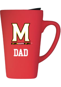 Maryland Terrapins 16oz Soft Touch Dad Ceramic Mug - Red