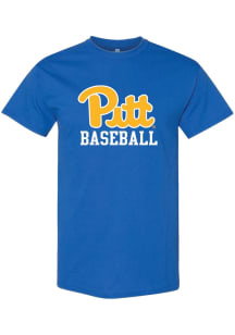 Summit Sportswear Pitt Panthers Youth Blue Baseball Short Sleeve T-Shirt