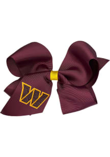 Washington Commanders Glitter Kids Hair Barrette