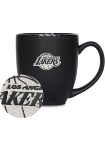 Los Angeles Lakers Primary Bistro Ceramic Mug - Black