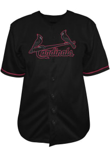 St Louis Cardinals Black Pop Jersey Big and Tall