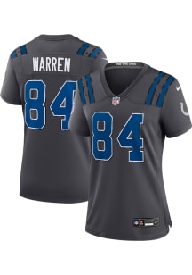 Tyler Warren  Nike Indianapolis Colts Womens Anthracite Rivalry Football Jersey