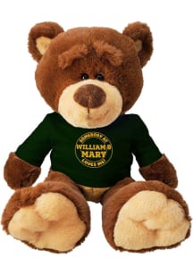William & Mary Tribe Bear Stooges w/ sweatshirt brn Plush - Green